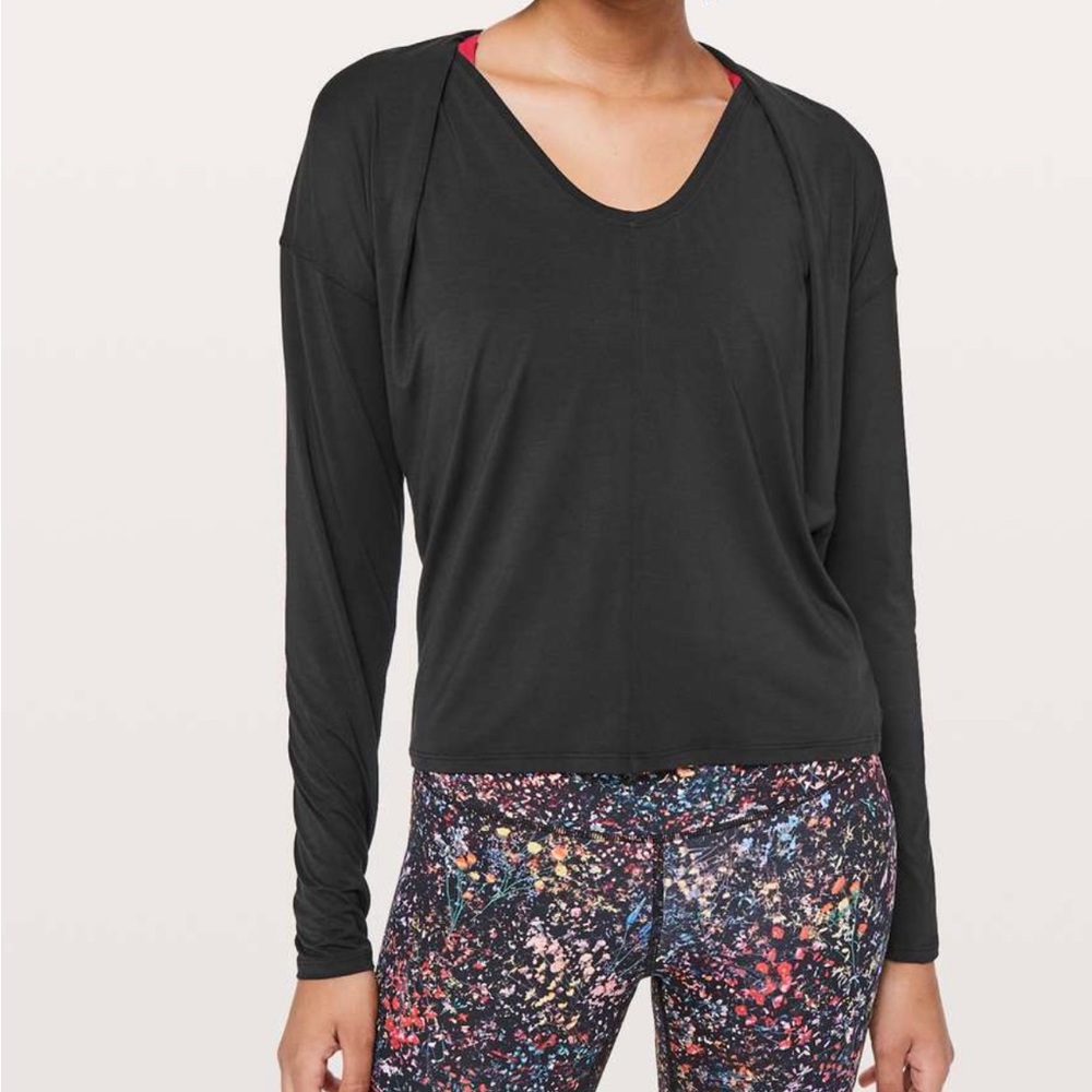 Lululemon Deep Stretch Long Sleeve Black